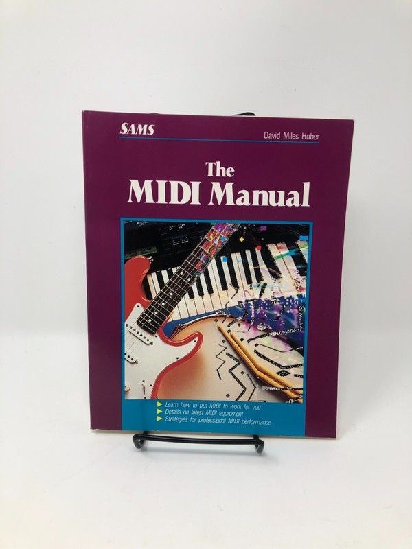 The MIDI Manual David Miles Huber 1995 Vintage Book SAMS