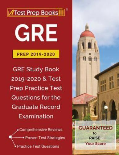 GRE Prep 2019 & 2020: GRE Study Book 2019-2020 – 9781628456264, paperback, Books