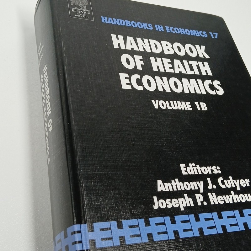 Handbook of Health Economics Vol. 1B Hardback Culyer & Newhouse nice condition gallery