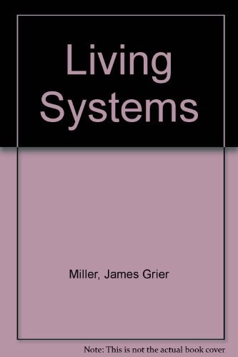 Living Systems – paperback Miller, James Grier