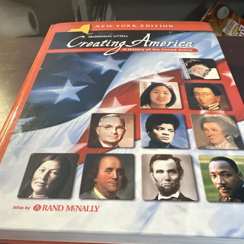 Garcia Ogle Creating America McDougal Littell Hardcover New York Edition Atlas