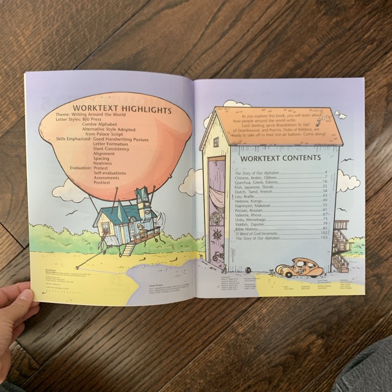 BJU Press Handwriting 5 Second Edition Student Worktext Cursive Homeschool gallery