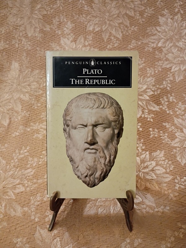 1987 Plato The Republic Penguin Classics Desmond Lee Philosophy Paperback Book