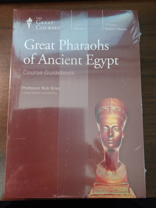 Great Pharaohs of Ancient Egypt The Great Courses DVD Set & Guidebook New