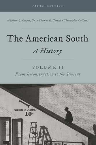 American South, The: A History, – Paperback, by Cooper Jr. William – Very Good