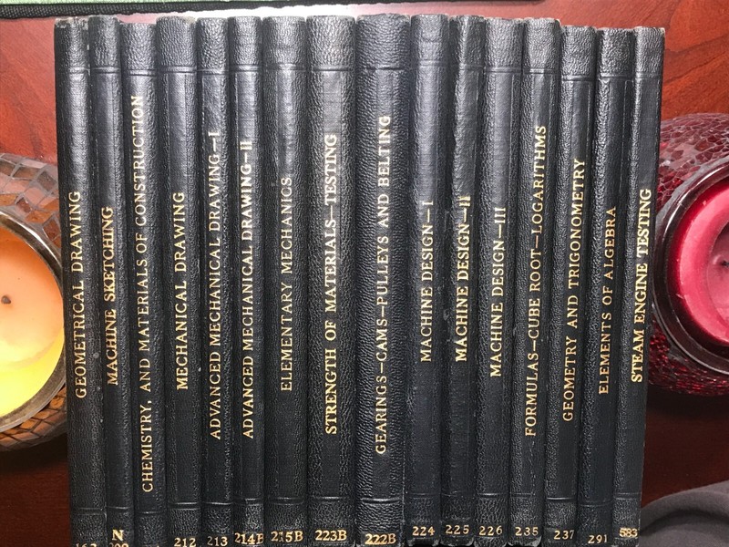 NICE LOT OF 16 VINTAGE 1930’s INTERNATIONAL TEXTBOOK COMPANY SCRANTON BOOKS