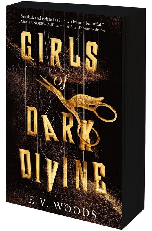 Girls of Dark Divine by E.V. Woods Paperback Book