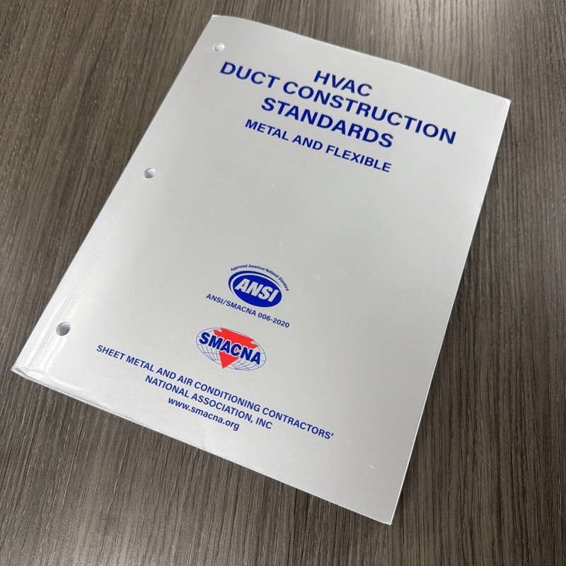 HVAC Duct Construction Standards – Metal and Flexible 4th Ed 2020 by Smacna…