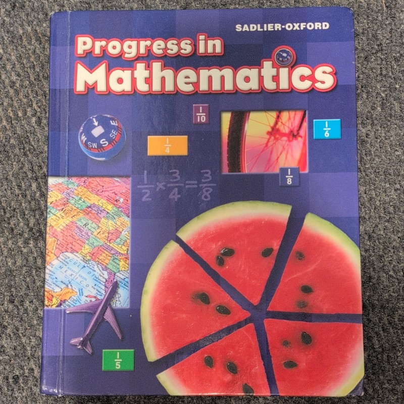 Sadlier-Oxford Progress in Mathematics Paperback Print English Textbook
