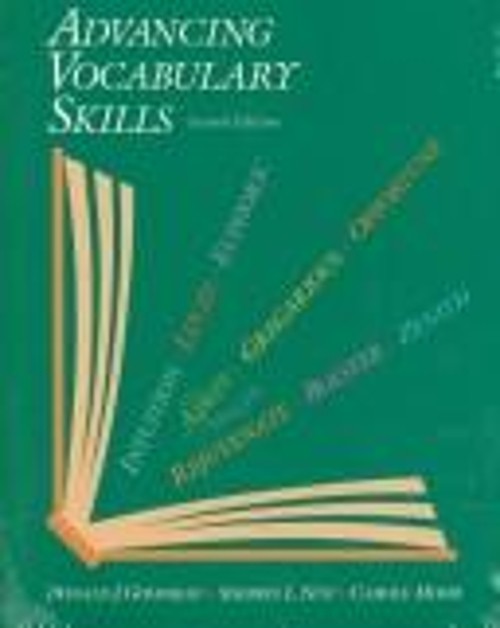 Advancing Vocabulary Skills Donald J., Mohr, Carole, Nist, Sherri