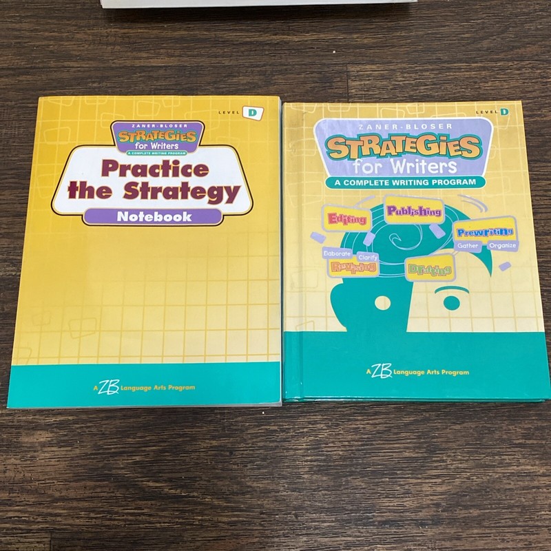 Zaner-Bloser -Strategies for Writers Level D, Rubic Based Instructions 4th Grade gallery
