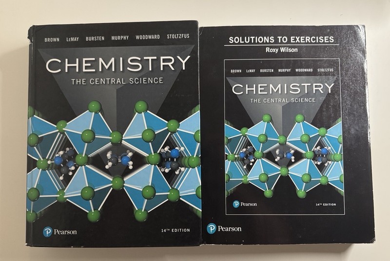 Chemistry : The Central Science & Student Solution Manual, 14th Edition