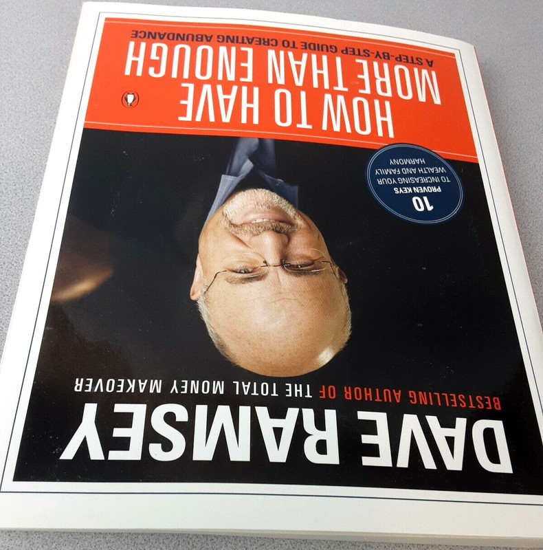 Dave Ramsey How To Have More Than Enough Paperback 2000 (BK24) gallery