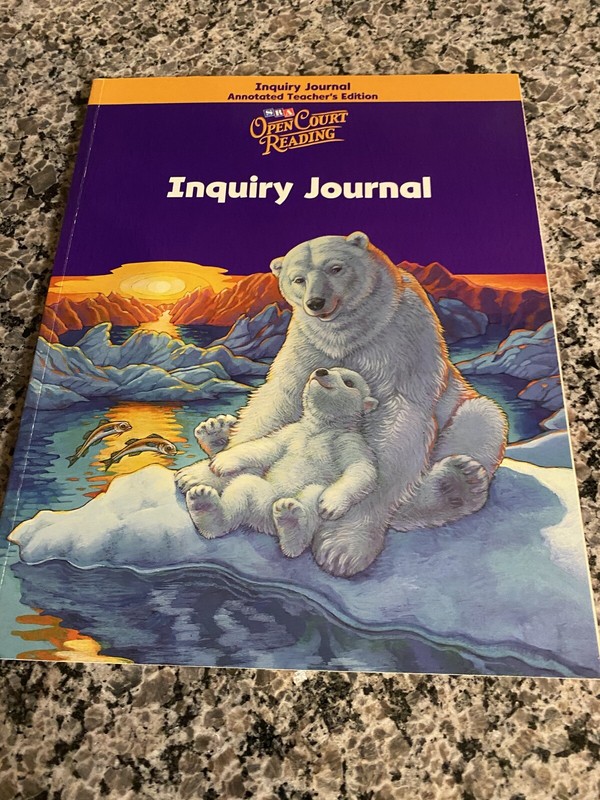 Inquiry Journal Annotated Teacher’s Edition Open Court Reading Level 4