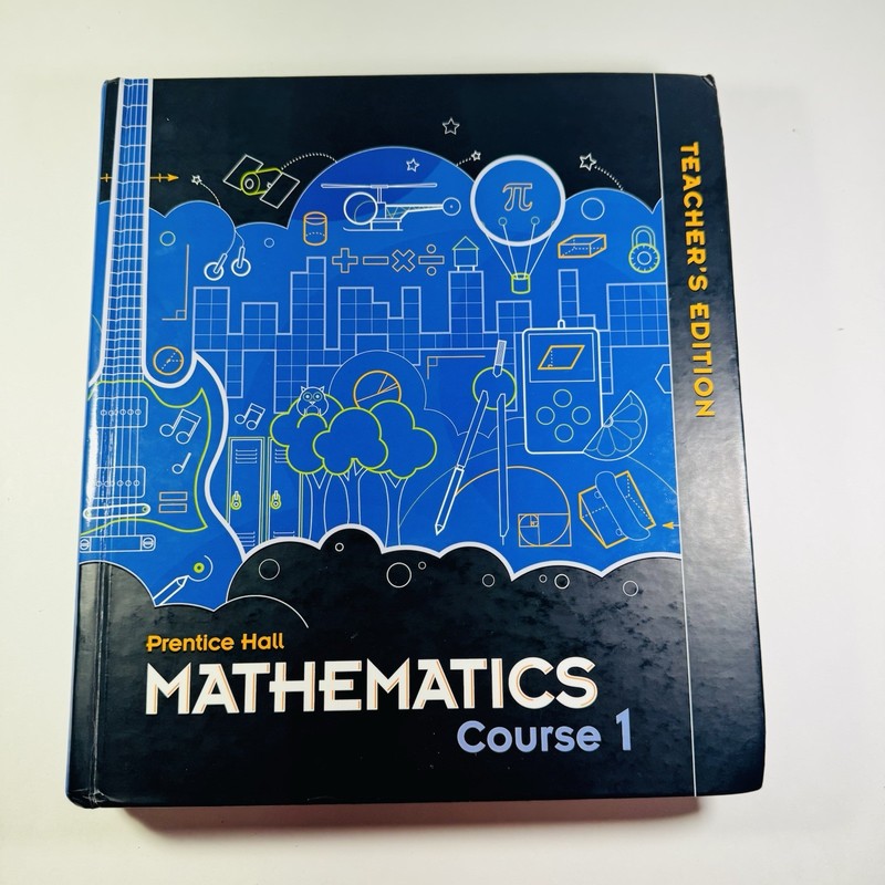 PRENTICE HALL MATH COURSE 1 TEACHER ED HOMESCHOOL 9780133721202