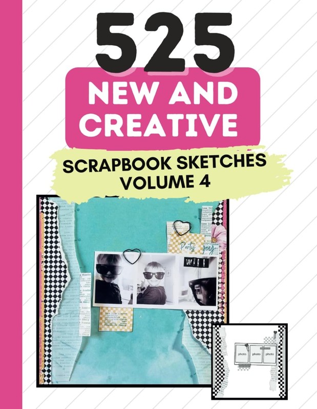 525 NEW AND CREATIVE SCRAPBOOK SKETCHES (525 SCRAPBOOKING SKETCHES BO… Anna Ly
