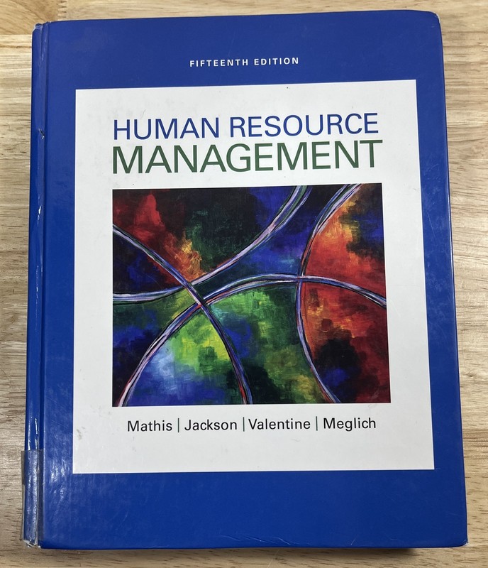 Human Resource Management – Hardcover – Fifteenth Edition – Textbook