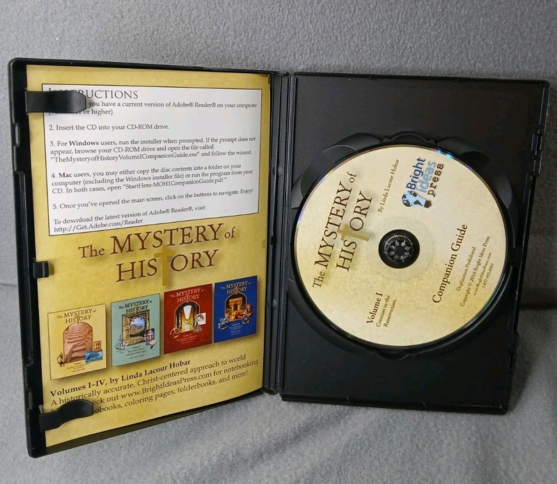Mystery Of History Homeschool Companion Guide 2016 New