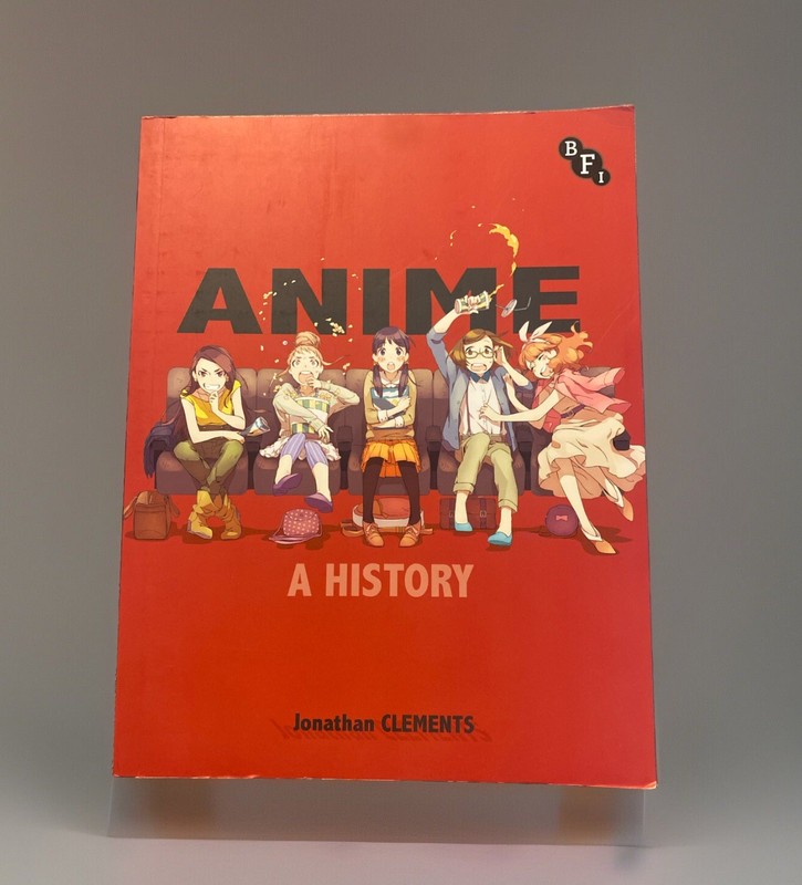 Anime: A History Jonathan Clements (2016, Paperback) *LIKE NEW* *FREE 📦*