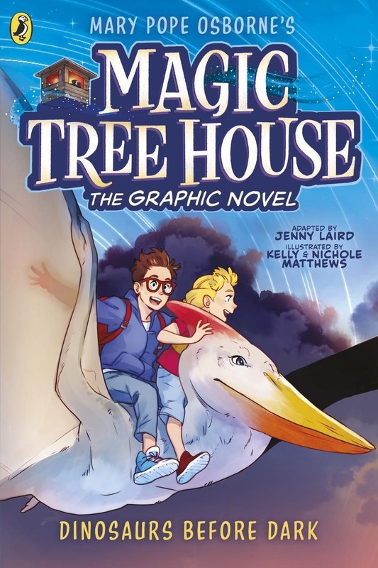 Magic Tree House: Dinosaurs Before Dark: The Graphic Novel by Mary Pope Osborne