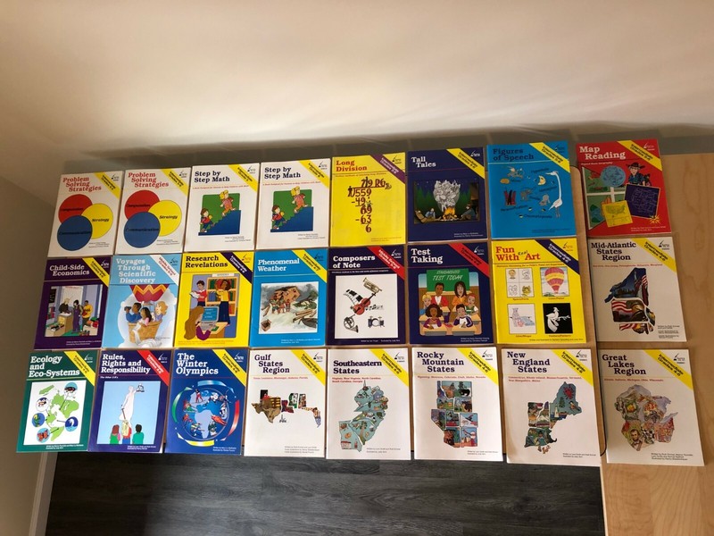 Lot of 24 NEW Workbooks – 4th, 5th, & 6th Grade – Homeschool Set