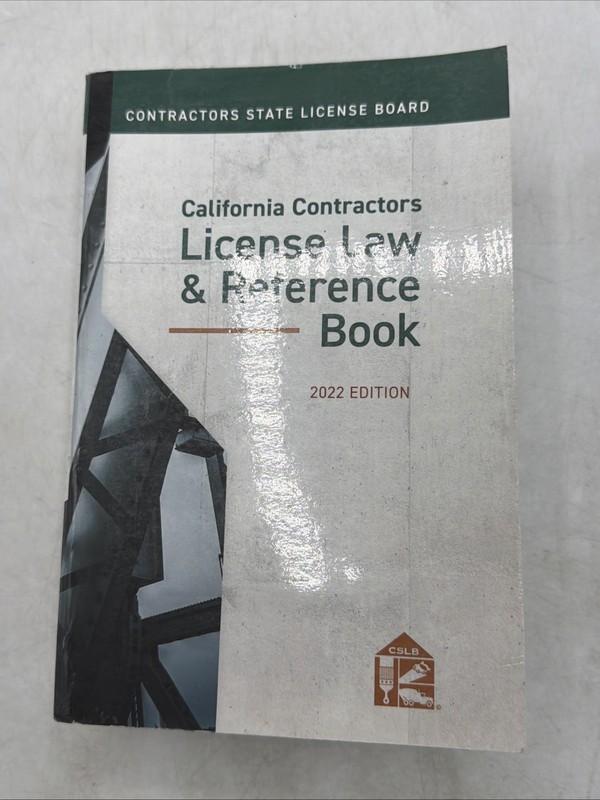 California Contractors Law & Reference Book 2021 Edition