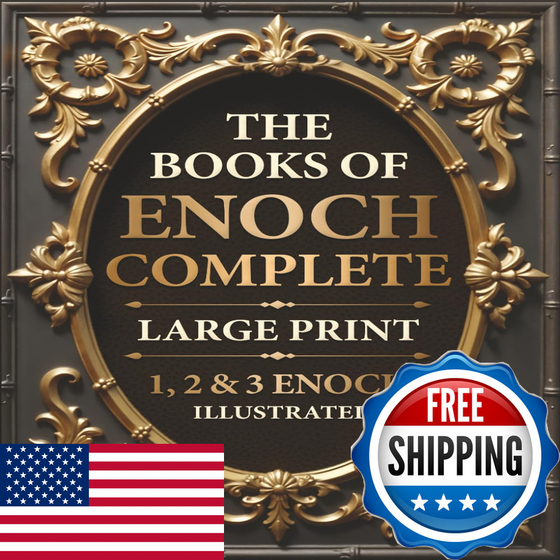 Majosta The Books Of Enoch Complete Large Print Illustrated 1 2 3 Enoch