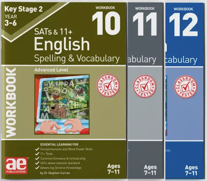 AE Tuition – KS2 Spelling & Vocabulary Year 3-6 Bundle – 05