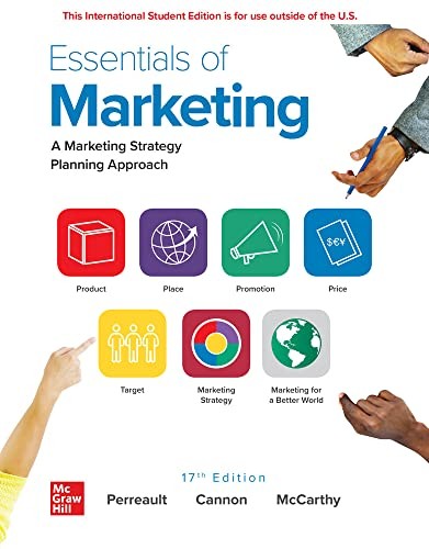ISE Essentials of Marketing, McCarthy, E. Jerome