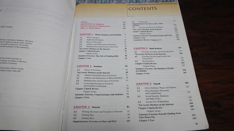 Business Mathematics (9th Edition) Paperback gallery