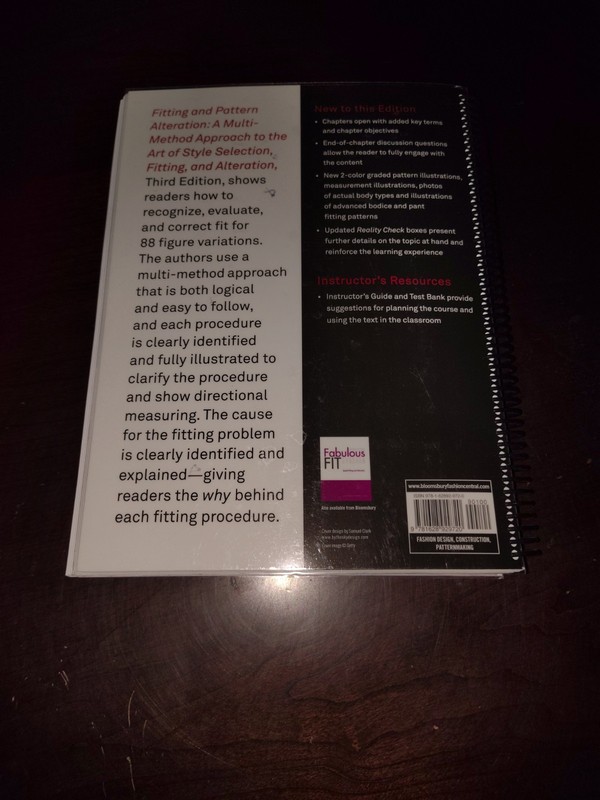 Fitting and Pattern Alteration By Elizabeth Liechty, Rasband ~ Third Ed. 2016 gallery