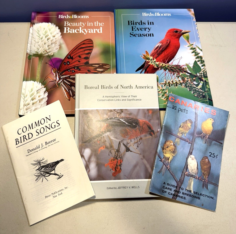 Birds Birds Birds: Boreal Birds of North America/Birds in Bloom/Canaries..LOTOF5
