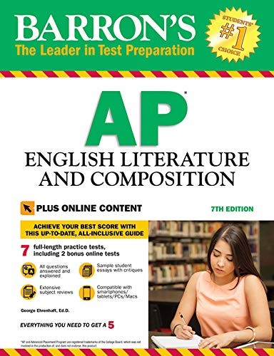 Barron’s AP English Literature a… by Ehrenhaft Ed. D., Ge Paperback / softback