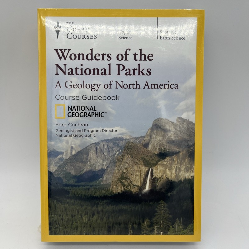 NEW SEALED Great Courses Wonders of National Parks 6 DVDs + Course Guidebook