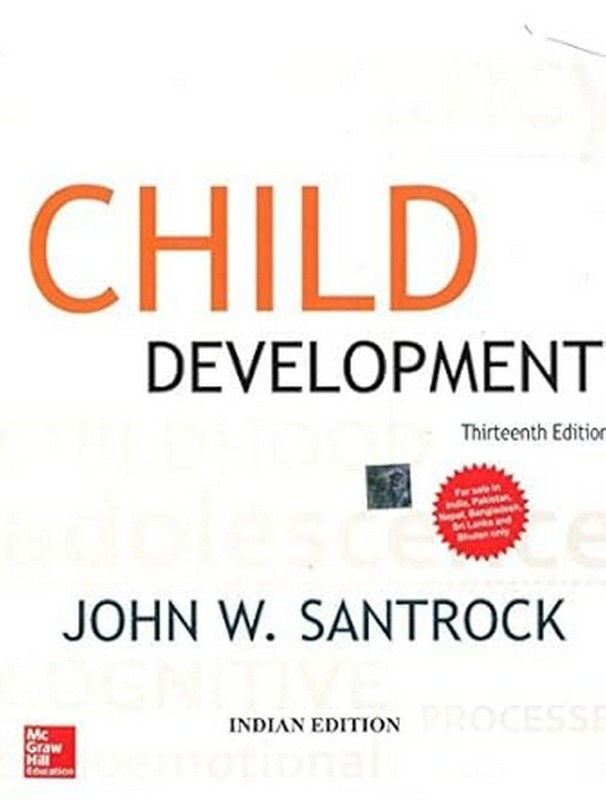 NEW: Child Development by John W. Santrock 13th INTL ED 9781259003127