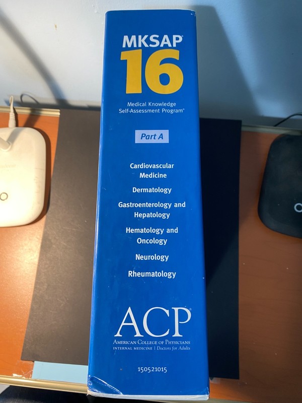 MKSAP 16: Complete Part A & B USED TEXT BOOKS gallery