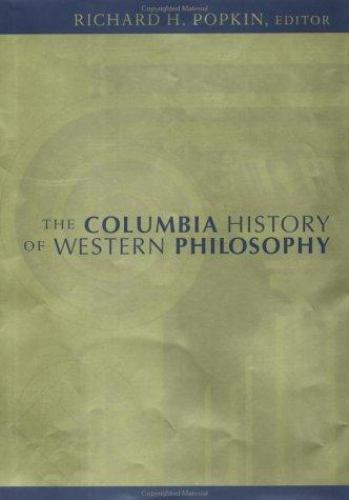 The Columbia History of Western Philosophy – hardcover, 0231101287