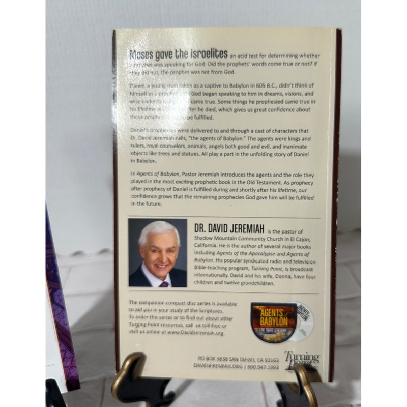 Agents of Babylon Paperback Study Guide Dr David Jeremiah Plus Bonus Bookmark gallery