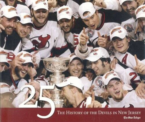 25: The History of the Devils in New Jersey – Hardcover – GOOD