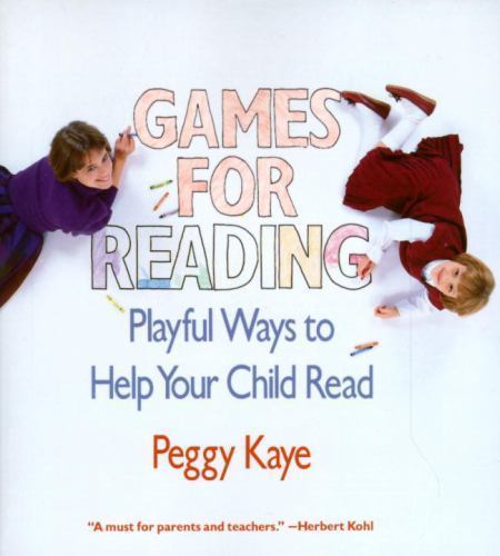 Games for Reading: Playful Ways to Help Yo- 9780394721491, paperback, Peggy Kaye