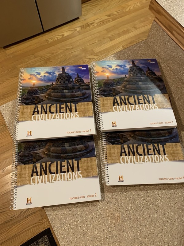 HMH Ancient Civilizations Teacher’s Editions (Guides) Lot of 4 Social Studies 19