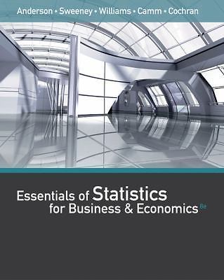 Essentials of Statistics for Business and Economics (with Xlstat Printed…
