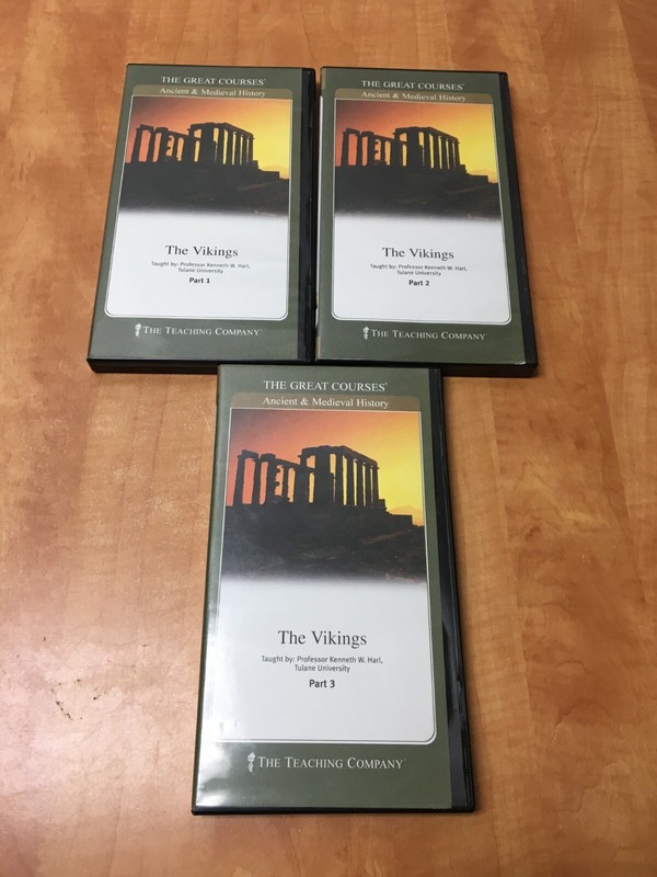 The Great Courses: The Vikings 6 DVDs & 3 Course Guidebook s9
