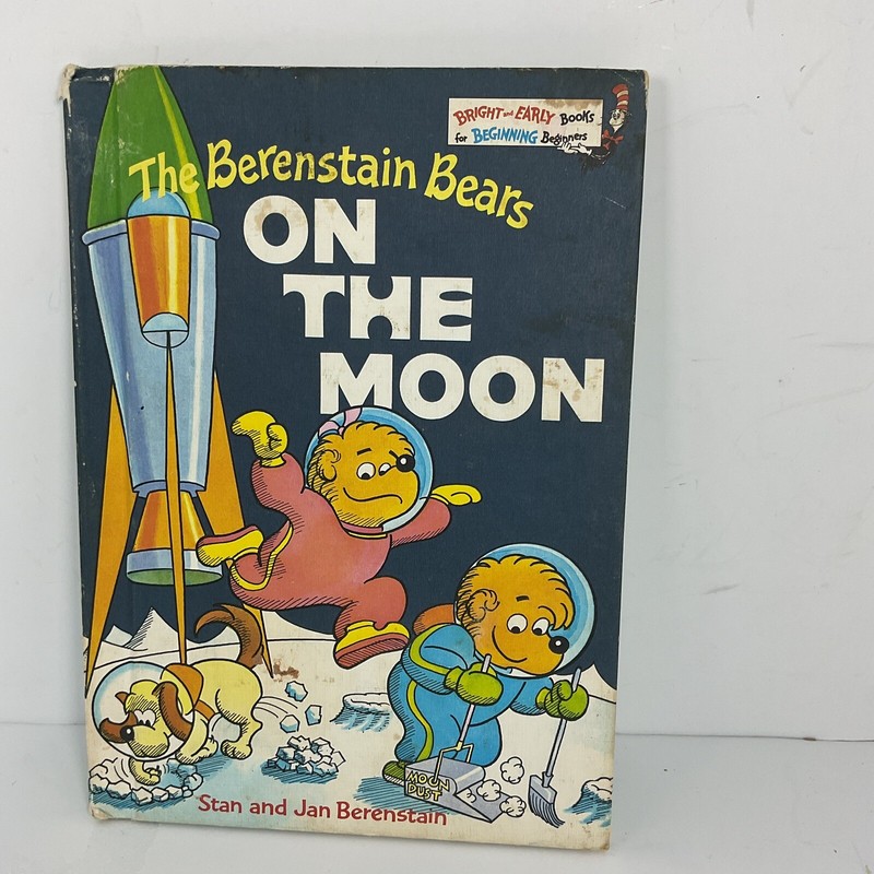 DR. Seuss 1985 Edition ON THE MOON Only Fair Condition