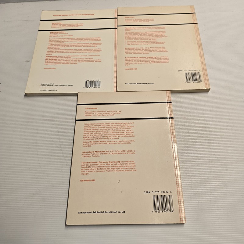 Electronic Engineering Textbooks Set: Pascal, Computers, Instrumentation - 2nd gallery