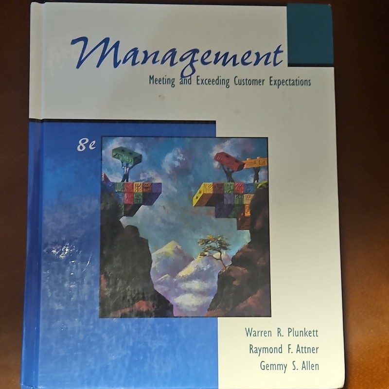 Thomson South-Western Management 8th Ed Hardcover by Plunkett, Attner, Allen