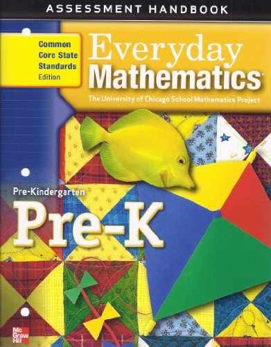 Everyday Mathematics, Grade Pre-K, – Spiral-bound, by Bell Max – Very Good