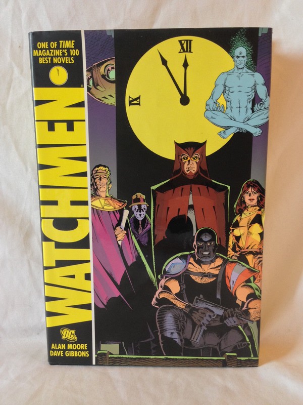 DC Comics Watchmen Hardcover Book By Alan Moore And Dave Gibbons 2008 Superhero