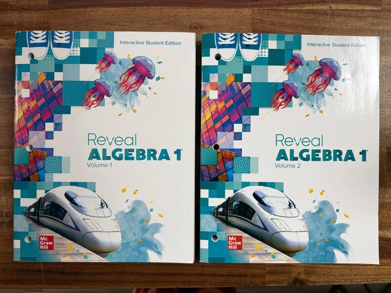 Reveal Algebra 1 – Volume 1 and 2 – Interactive Student Edition
