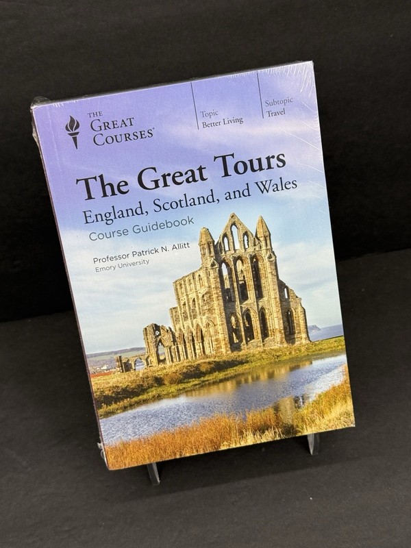 The Great Tours England, Scotland, and Wales DVD and Guidebook Great Courses NEW